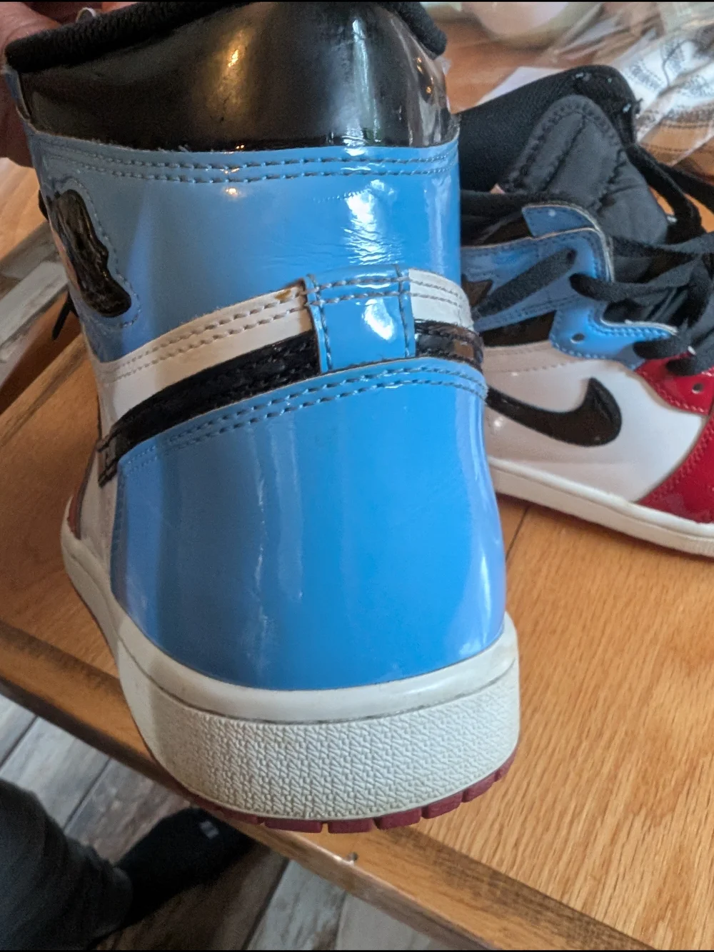 Jordan Air Jordan 1 Retro OG High Fearless Leather NIKE Colorblock CK5666-100